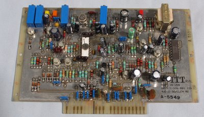 ITT Mackay MSR-8000 MSR-8000D MSR-5050 etc. Audio Squelch Board 601077-536