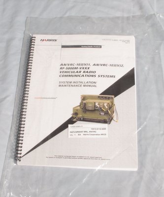 American Milspec, LLC - Harris Falcon II PRC-117F AN/VRC-103(V)1 RF