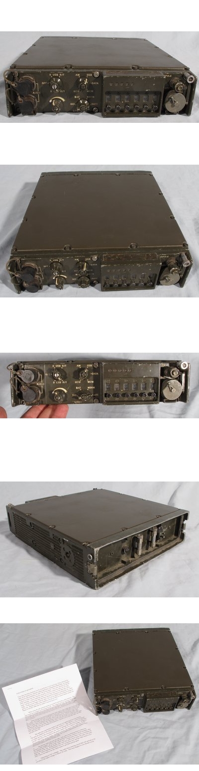 Tadiran PRC-174 2-30MHz SSB LSB/USB/AME/CW 20 Watt Manpack Radio Fully Refurbished