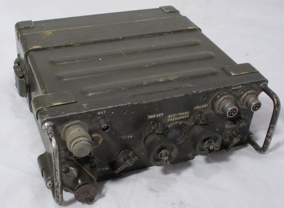 PRC-77 VHF Tactical Radio with Battery Box