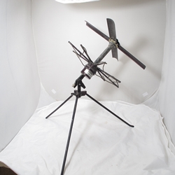 Harris RF-3080-AT001 SATCOM Antenna,no director elements, bent foot