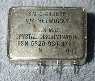 11.5MHz Crystal Discriminator SM-C-448888