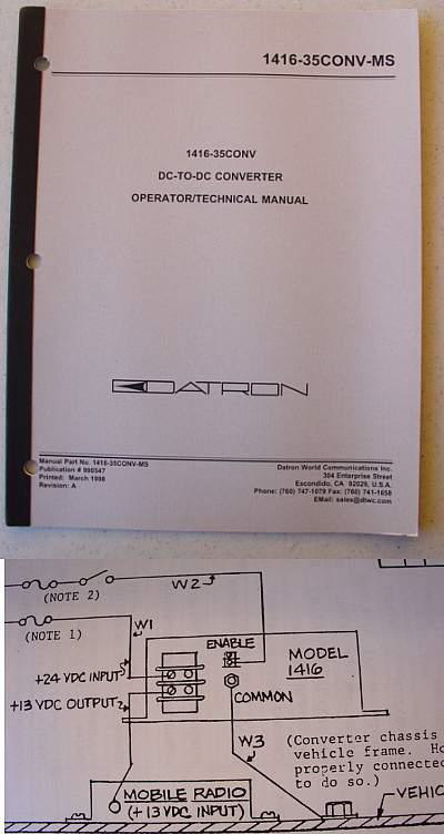 Transworld 1416-35conv DC-to-DC Converter Manual