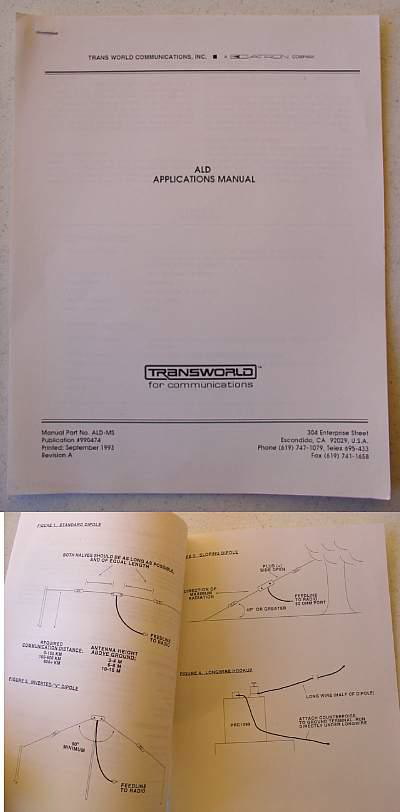 Transworld ALD antenna applications manual