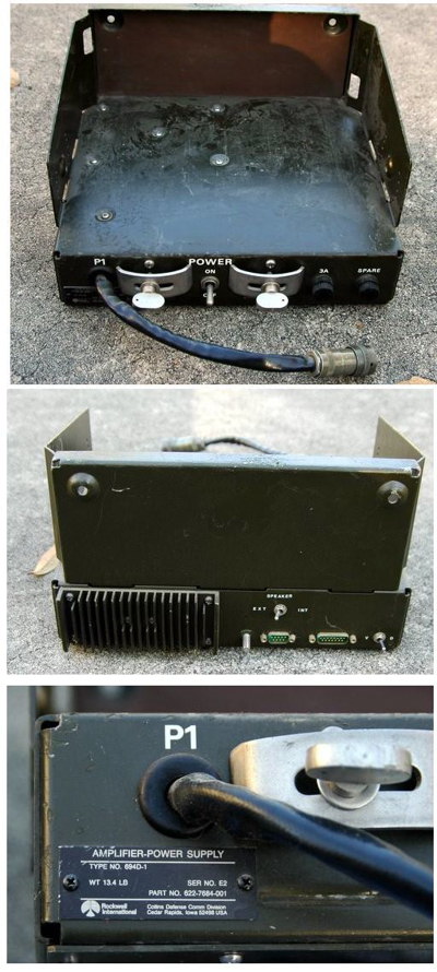 PRC-1088 mount/power supply