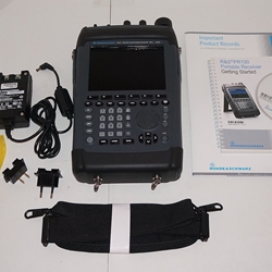 Rohde & Schwarz PR100 9kHz-7.5GHz Portable Monitoring Receiver with Panorama Scan, Polychrome, and Internal Recording Options